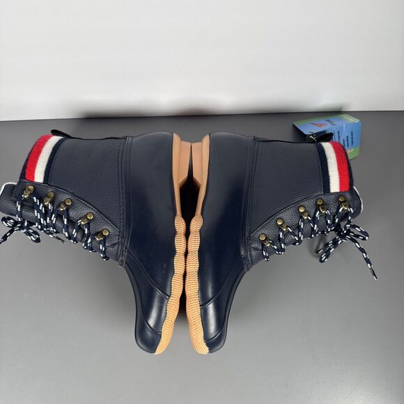 8 Fans Women's Size 10 Duck‎ Boots Waterproof Ankle Rain Insulated Shoes -flaw - Picture 14 of 14